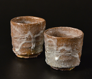 【双頭ノ酒器展　備前とくり 唐津くい呑】 Exhibition of Bizen Tokuri ＆ Karatsu Guinomi