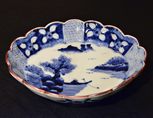 【染付 岩永浩展】 Exhibition of Iwanaga Hiroshi