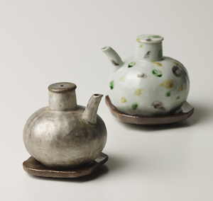 三彩汁次 銀彩汁次